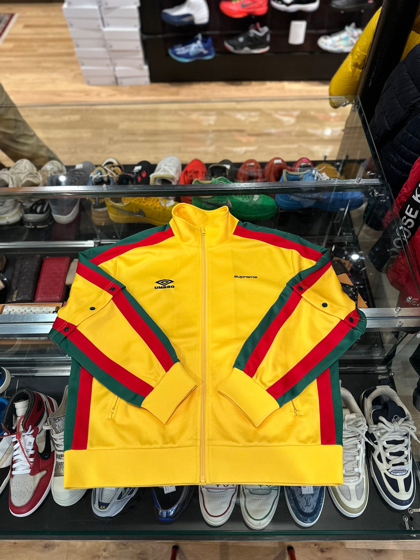 Supreme Umbro Yellow Jacket Size Large