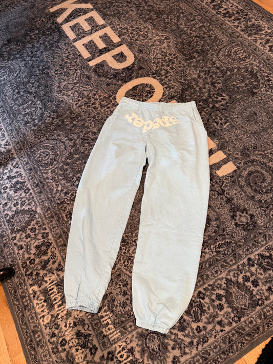 Sp5der Blue Sweatpants Size XL