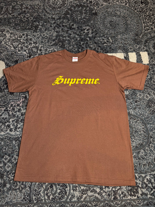 Supreme Speed Tee Brown DS