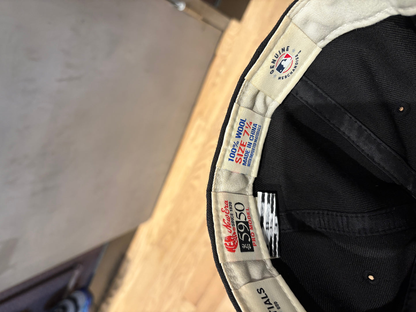 FOG Fitted Hat Black