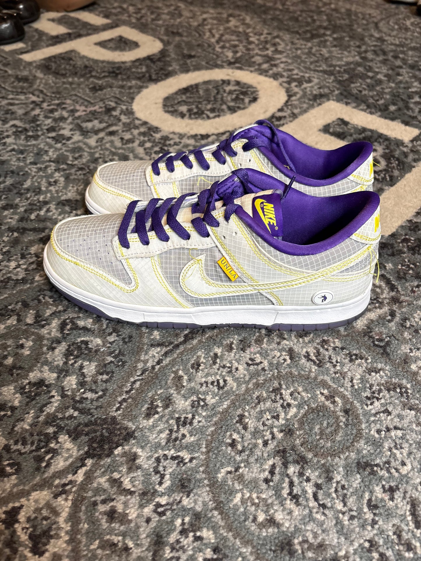 Nike Dunk X Union La Passport Pack “Court Purple” Clean Nb Size 10.5