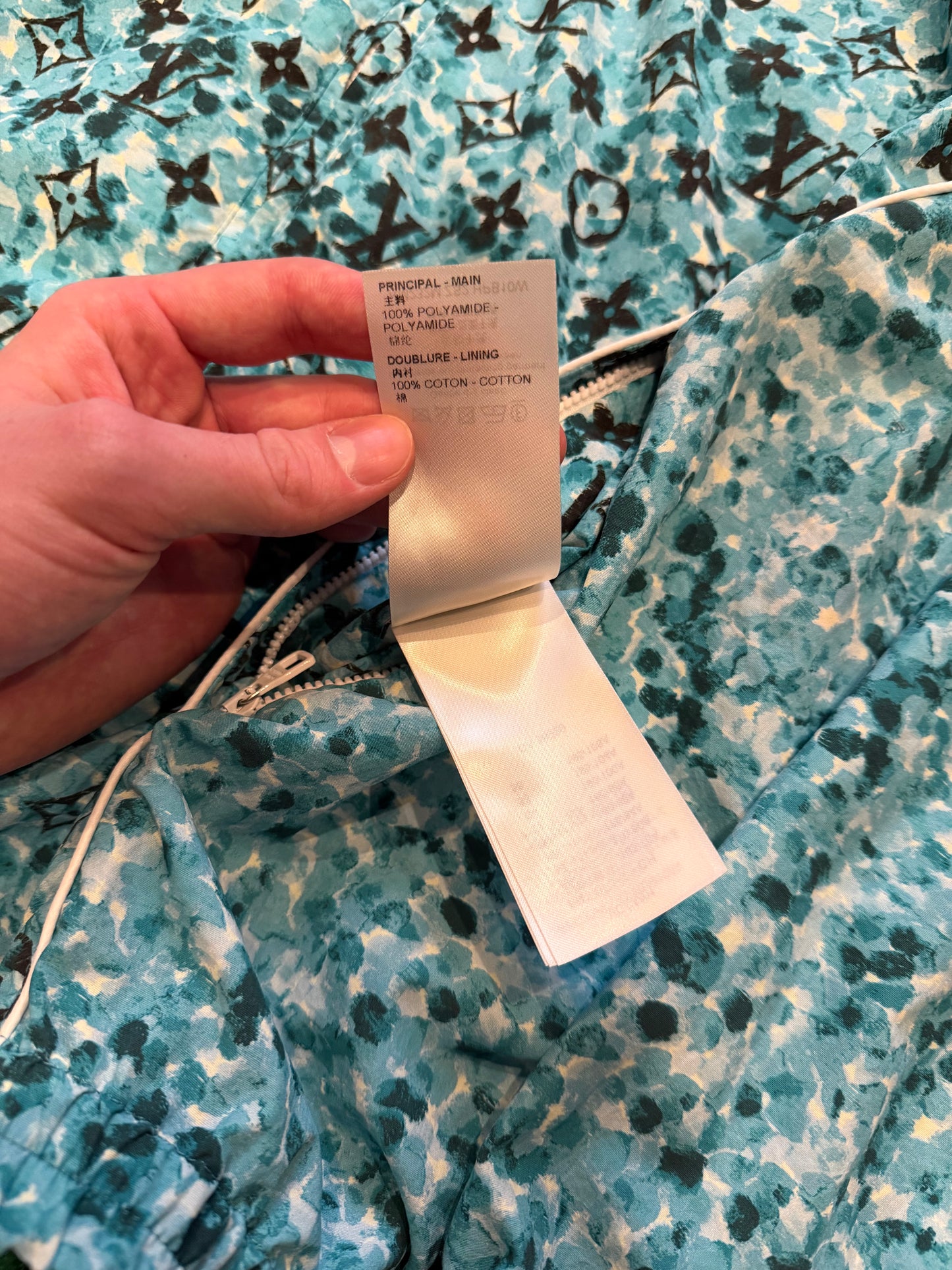 Louis Vuitton Mint Monogram Windbreaker DS Size 48