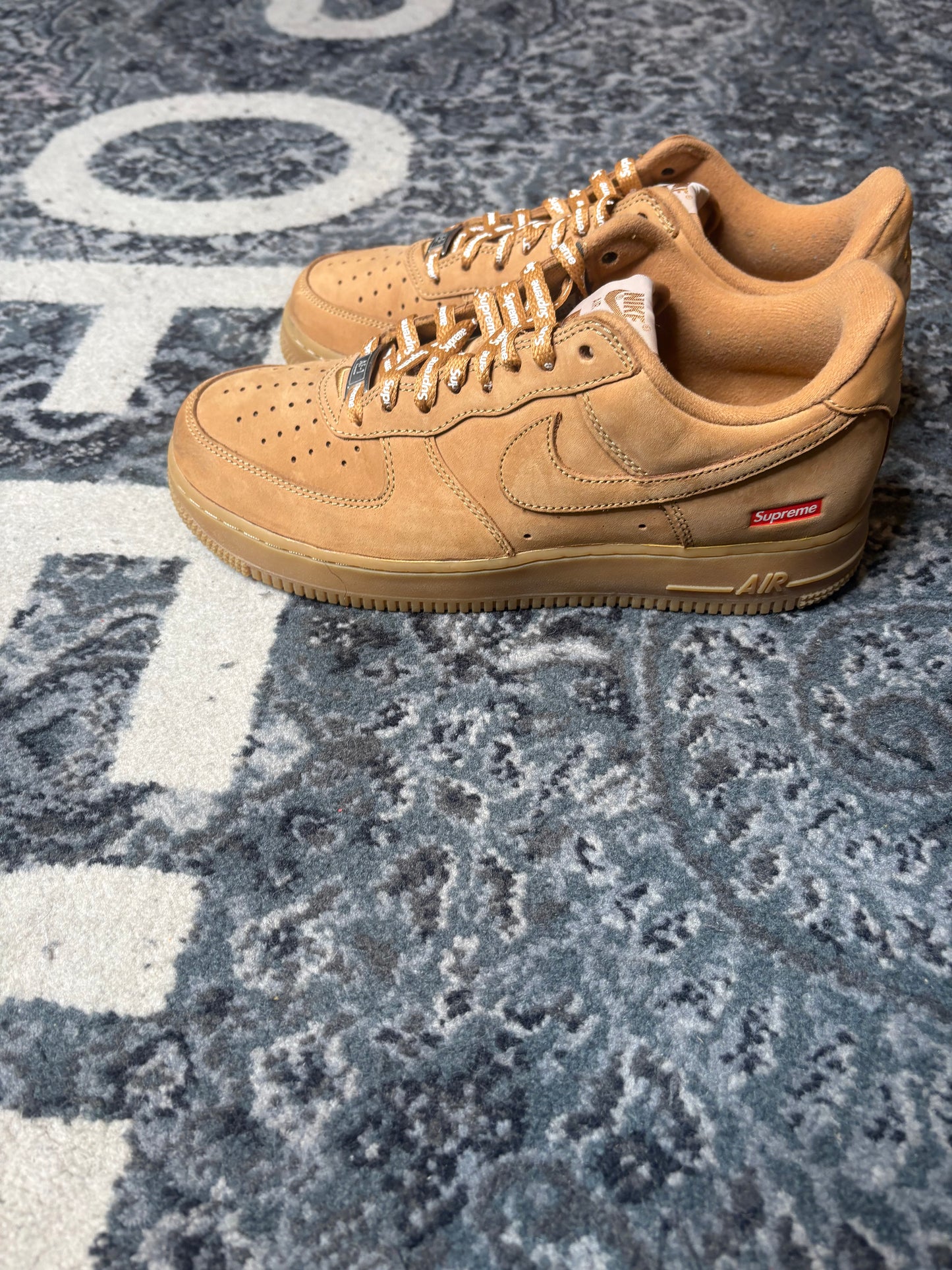 Air Force 1 “Supreme Wheat” Clean Nb Size 8.5