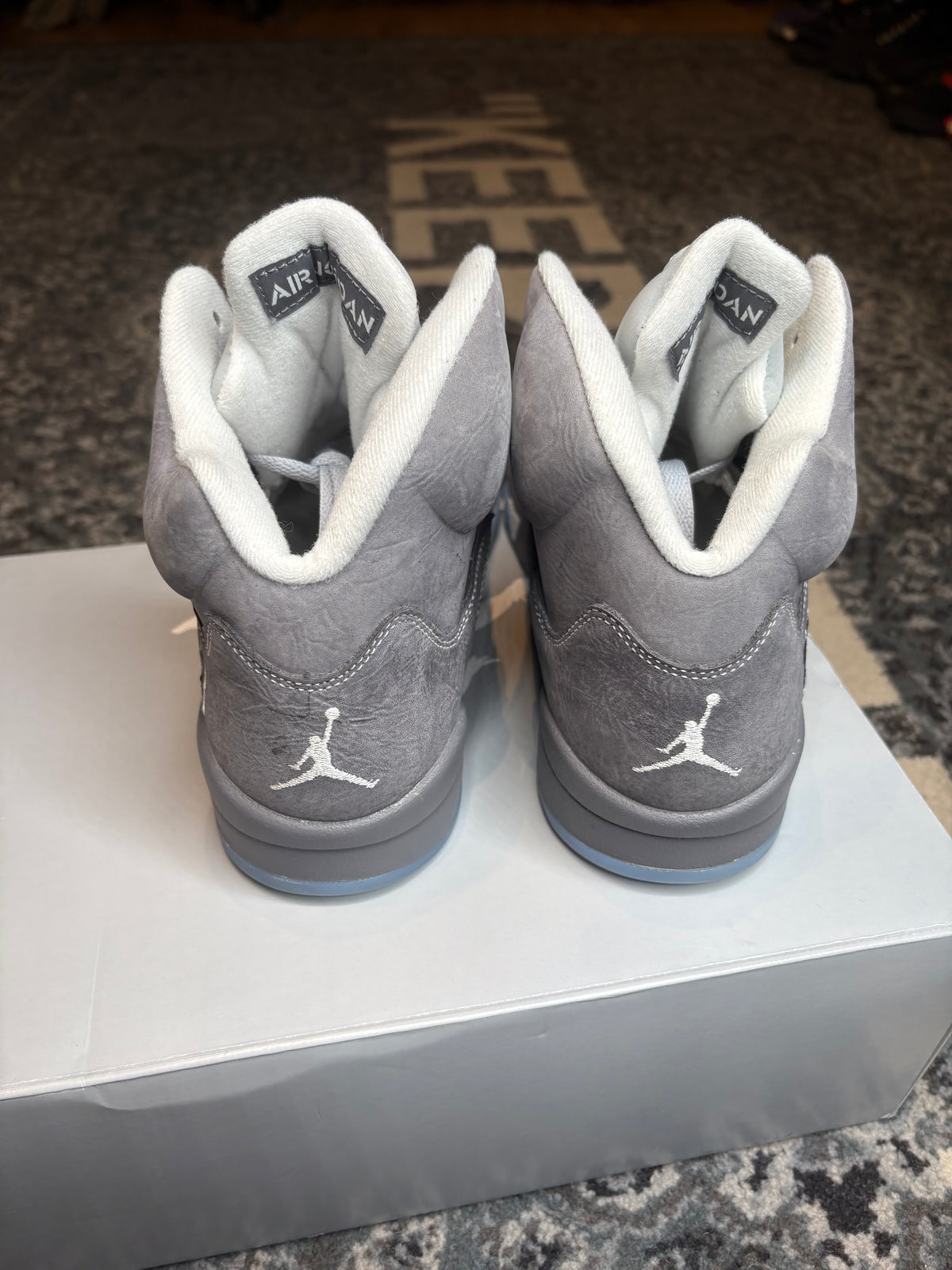 Jordan 5 Retro “Wolf Grey” Clean Og Size 10
