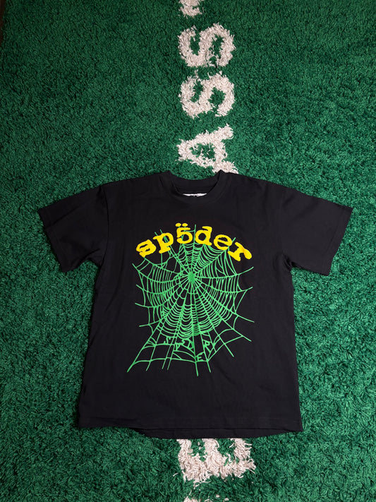 Sp5der Web Tee Black Size Small