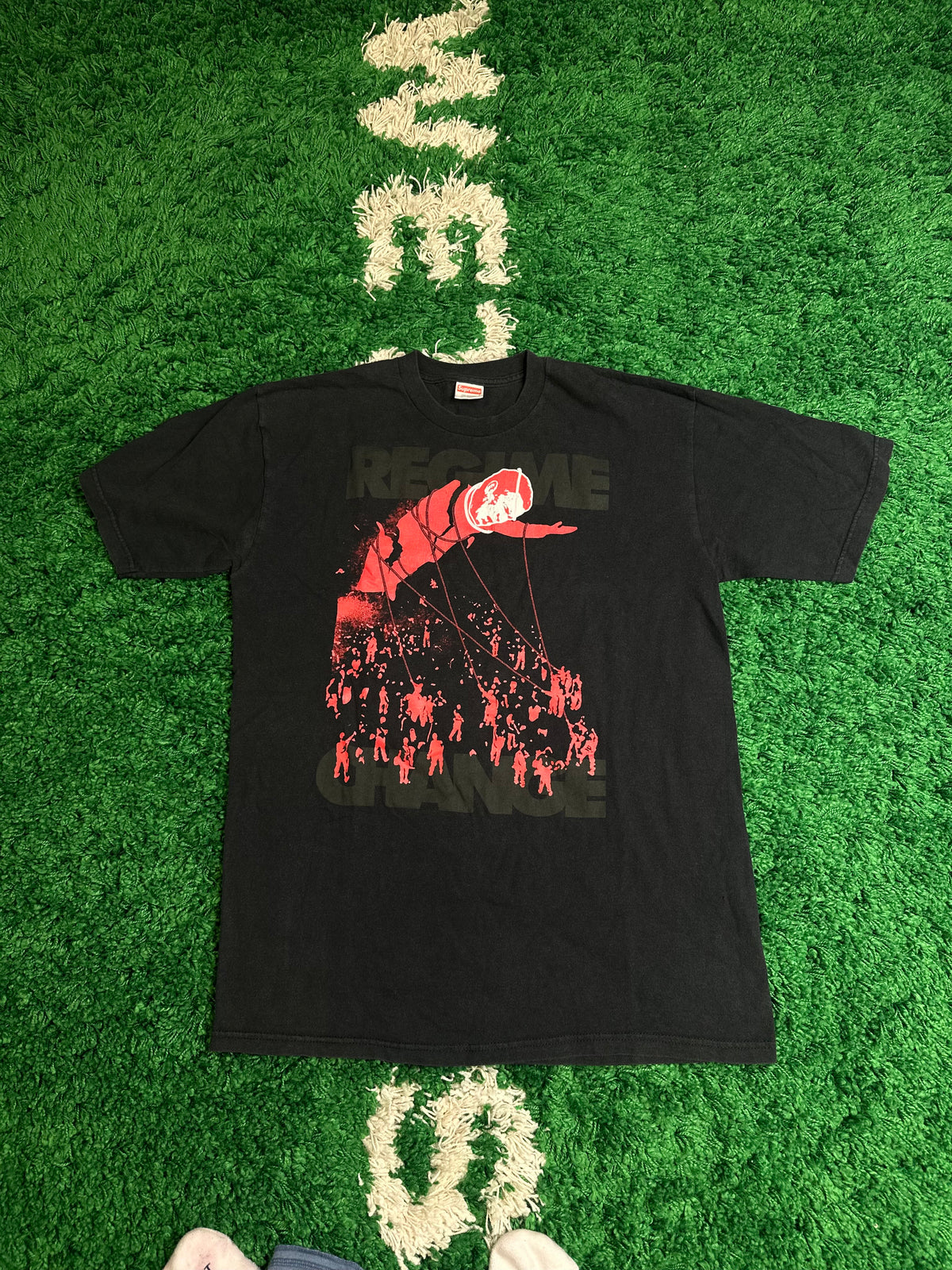Supreme Regime Tee Black Size Large