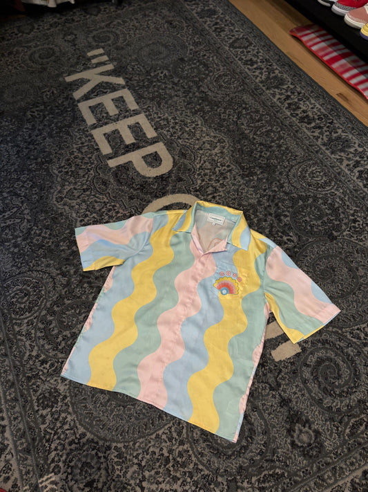 Casablanca Pastel Button Down Size Medium