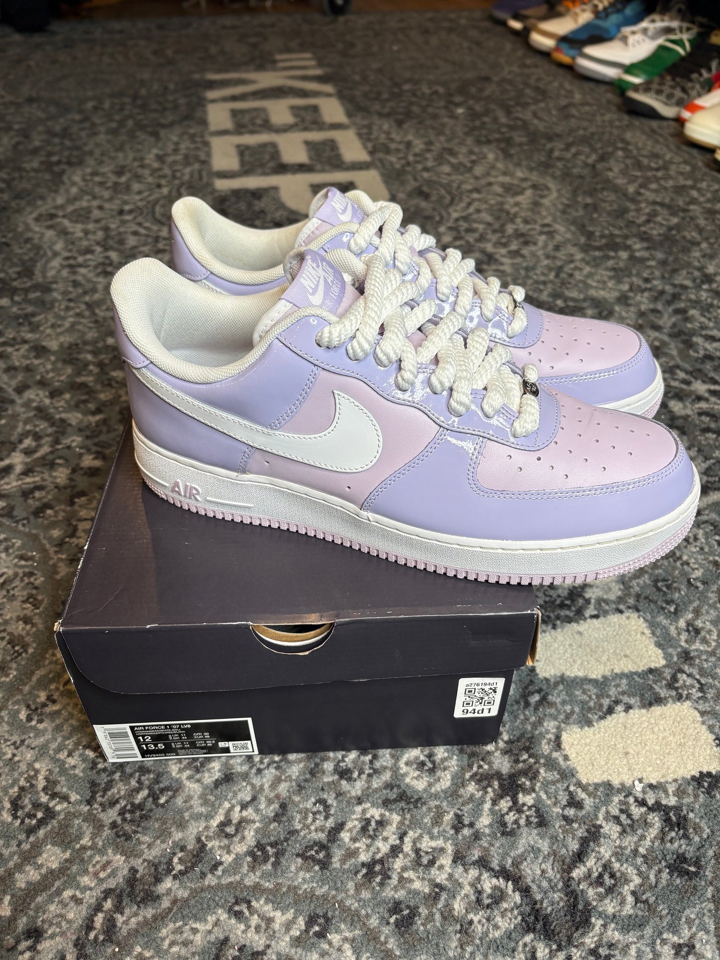 Air Force 1 Low ‘07 “Hydrangeas Patent” Clean Og Size 12