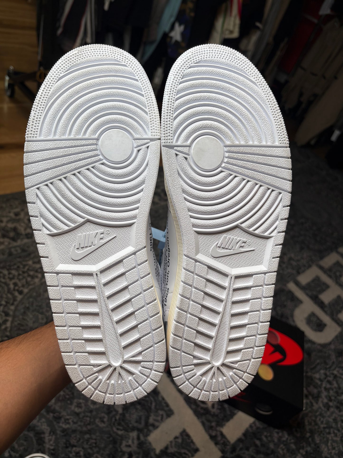 Jordan 1 Retro “Virgil Abloh Archive Alaska” Clean Og Size 12
