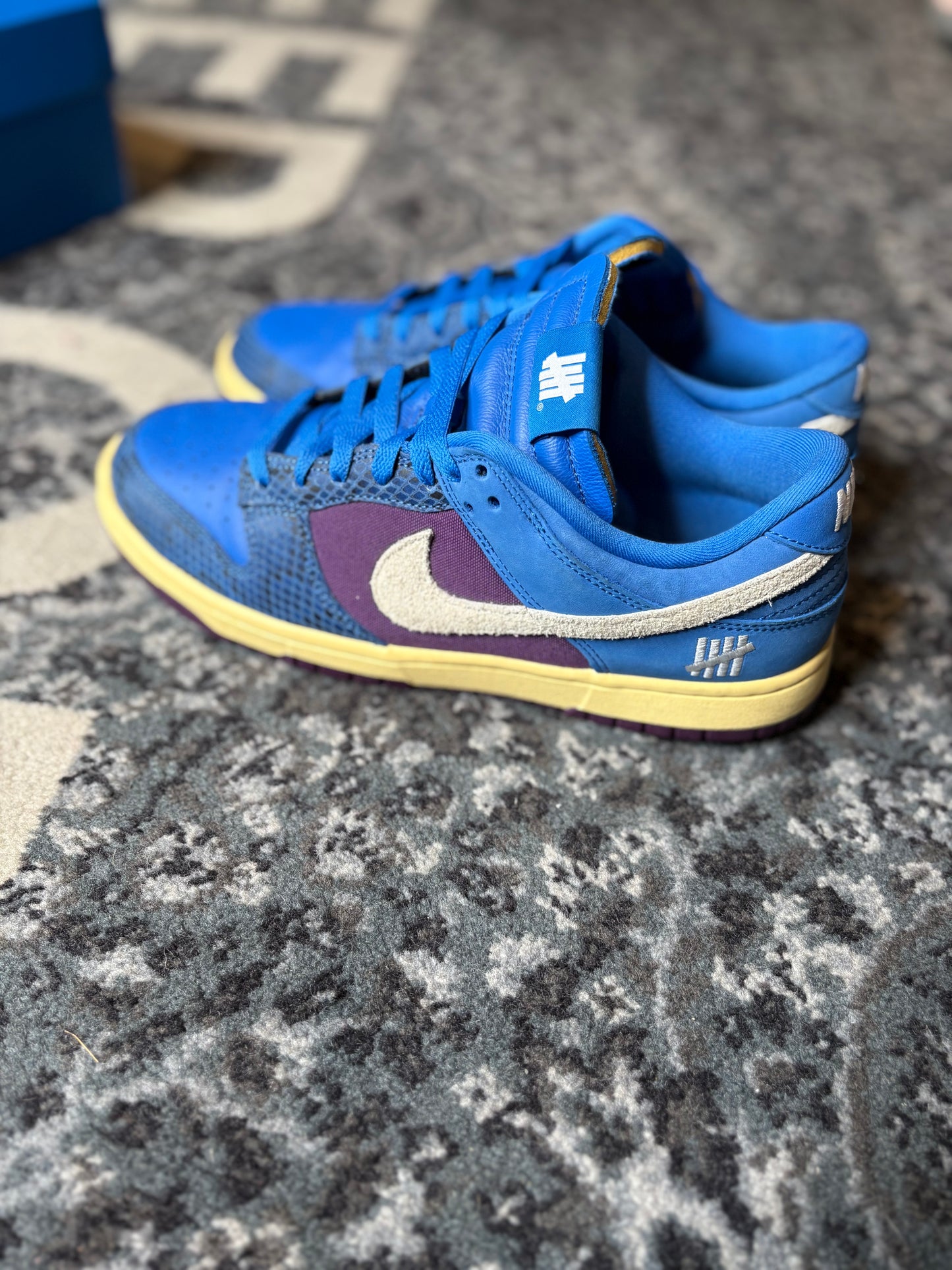 Nike Dunk “Undefeated 5 On It Dunk Vs AF1” Clean Og Size 9.5