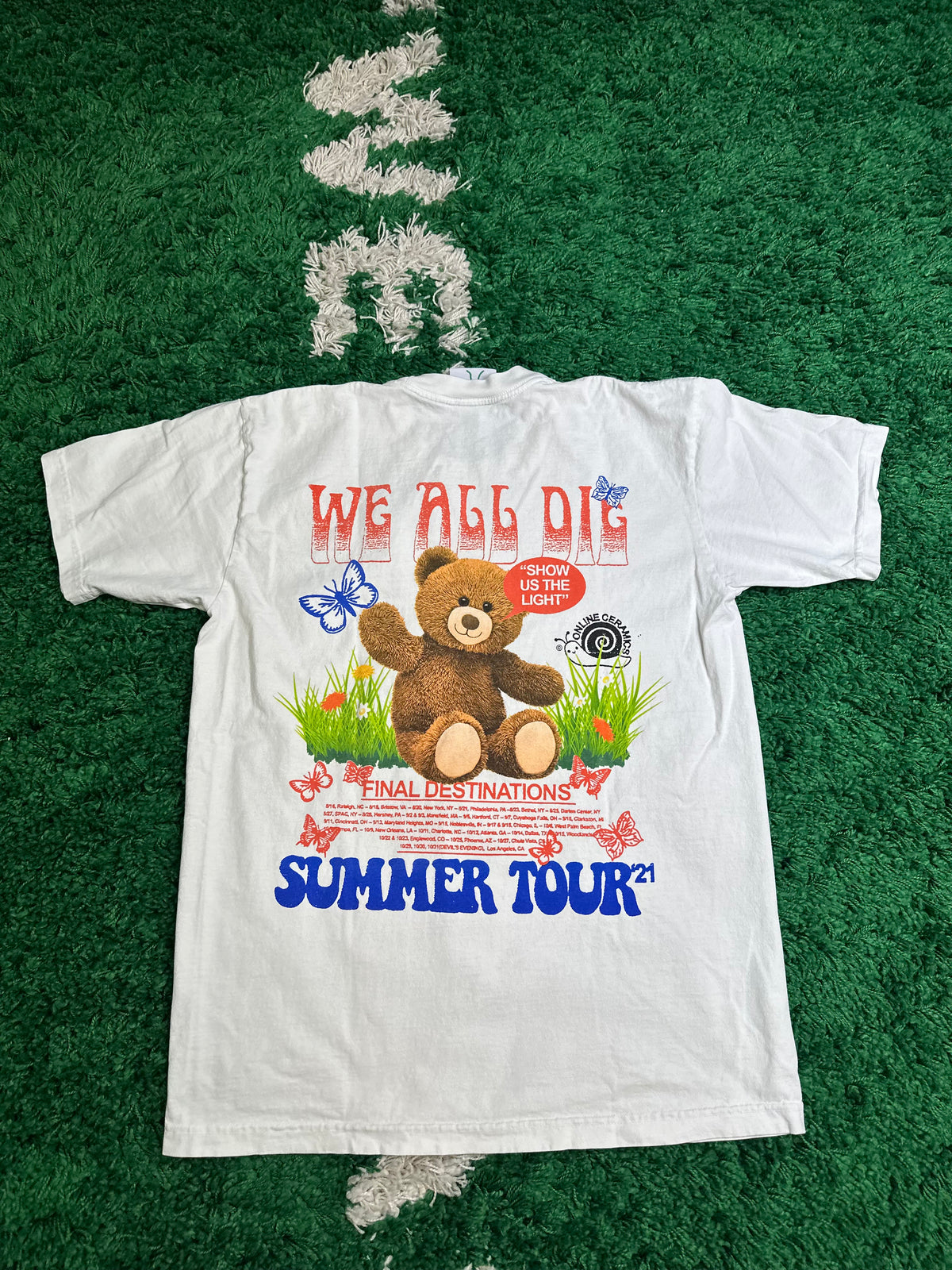 Online Ceramics Frog Tee Size Medium