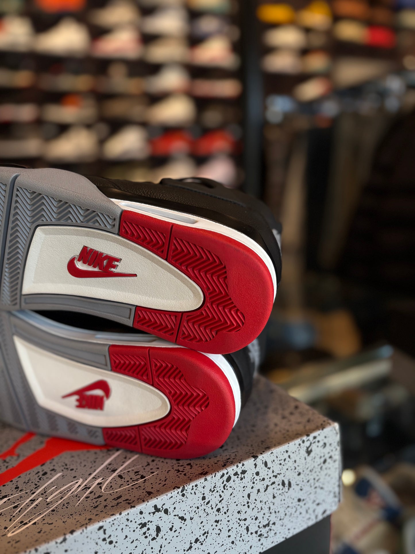 Jordan 4 Retro Bred Reimagined VNDS Size 12