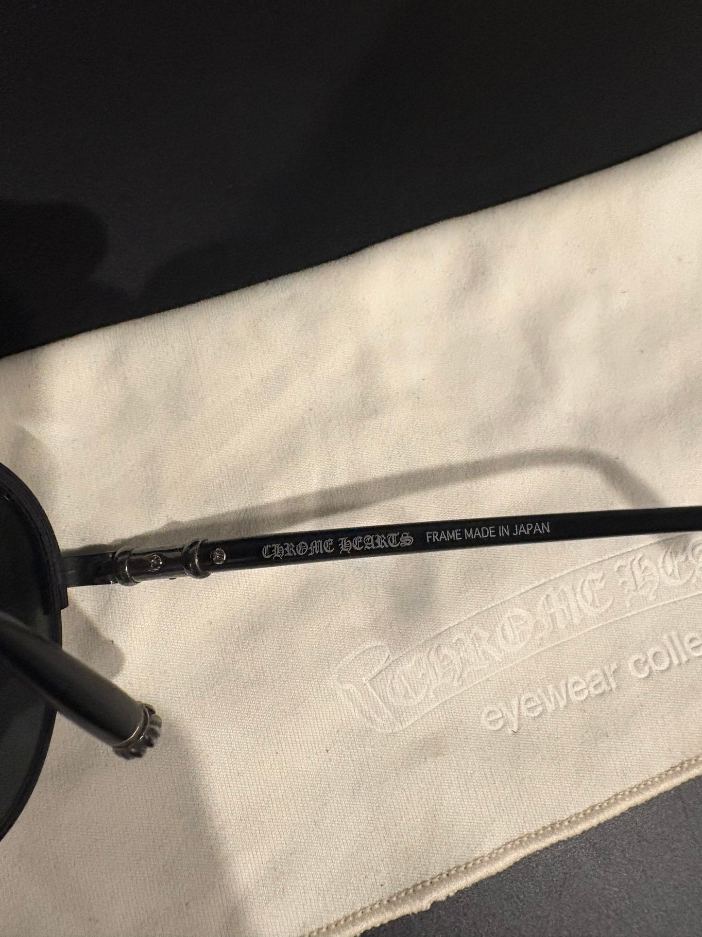 Chrome Hearts Black Sunglasses
