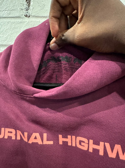 Sp5der Nocturnal Highway Hoodie Sz L