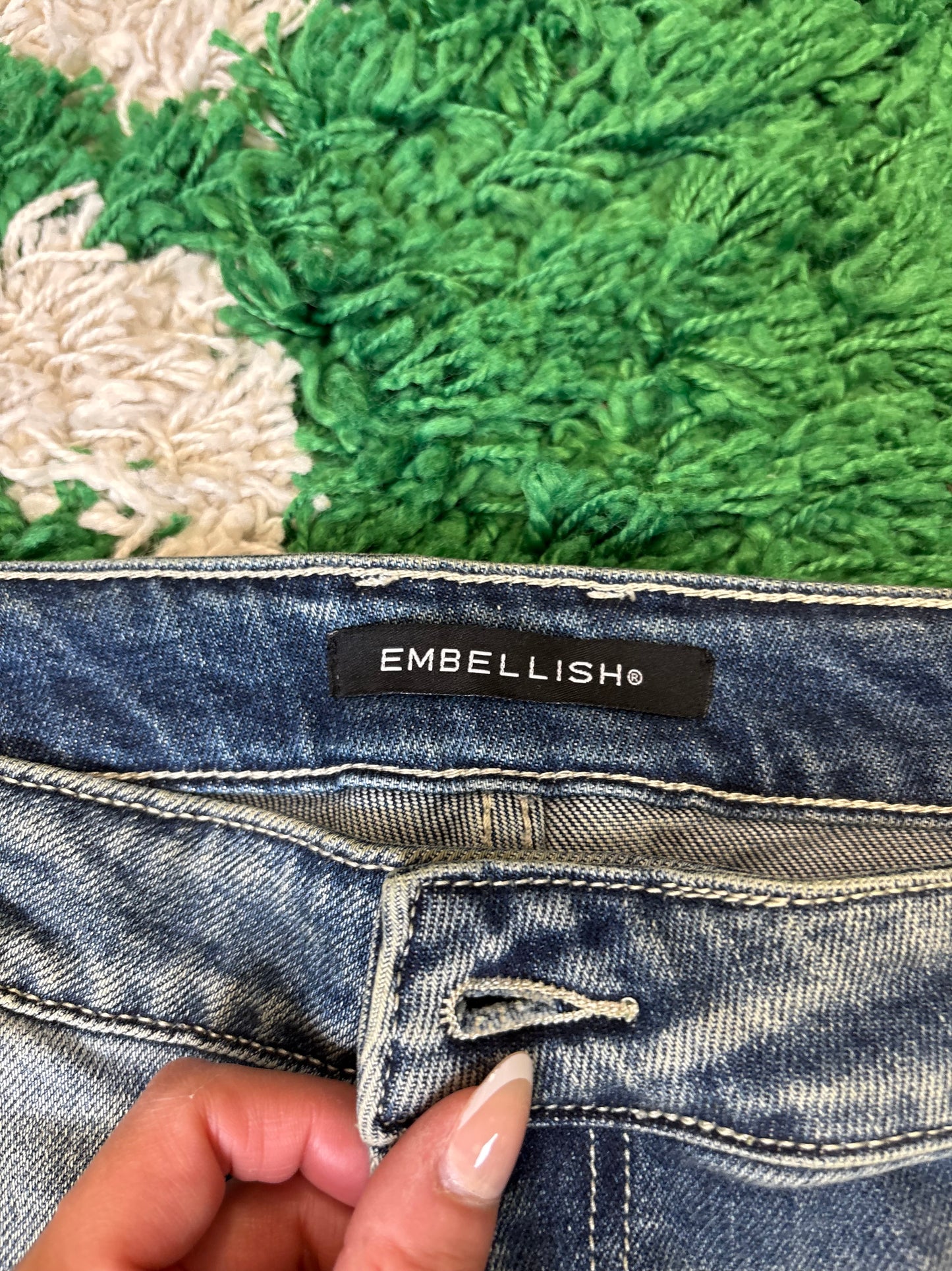 Embellish Jeans Two Tone Size 42