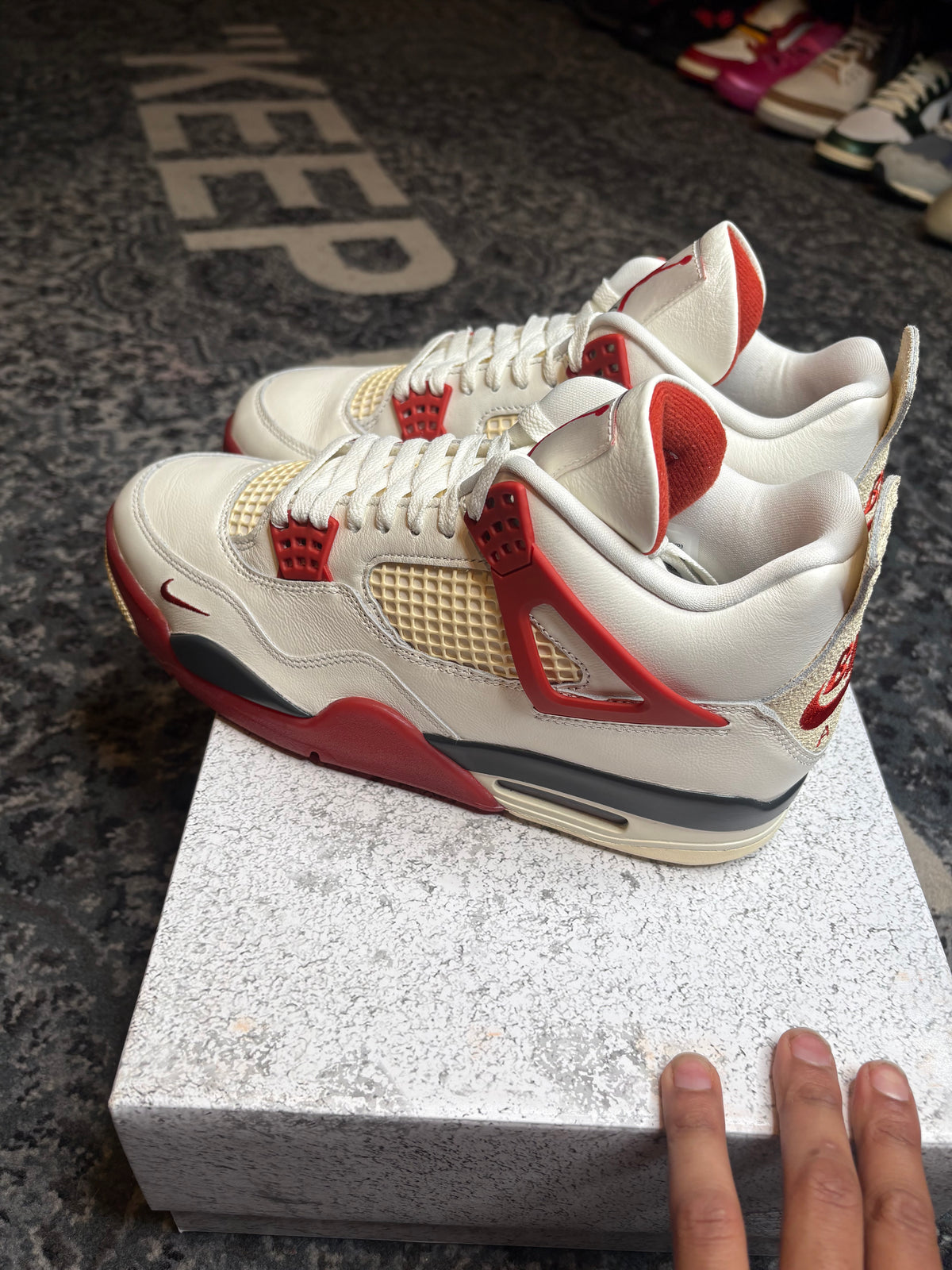 Jordan 4 Retro “Brick After Brick” Clean Og Size 10