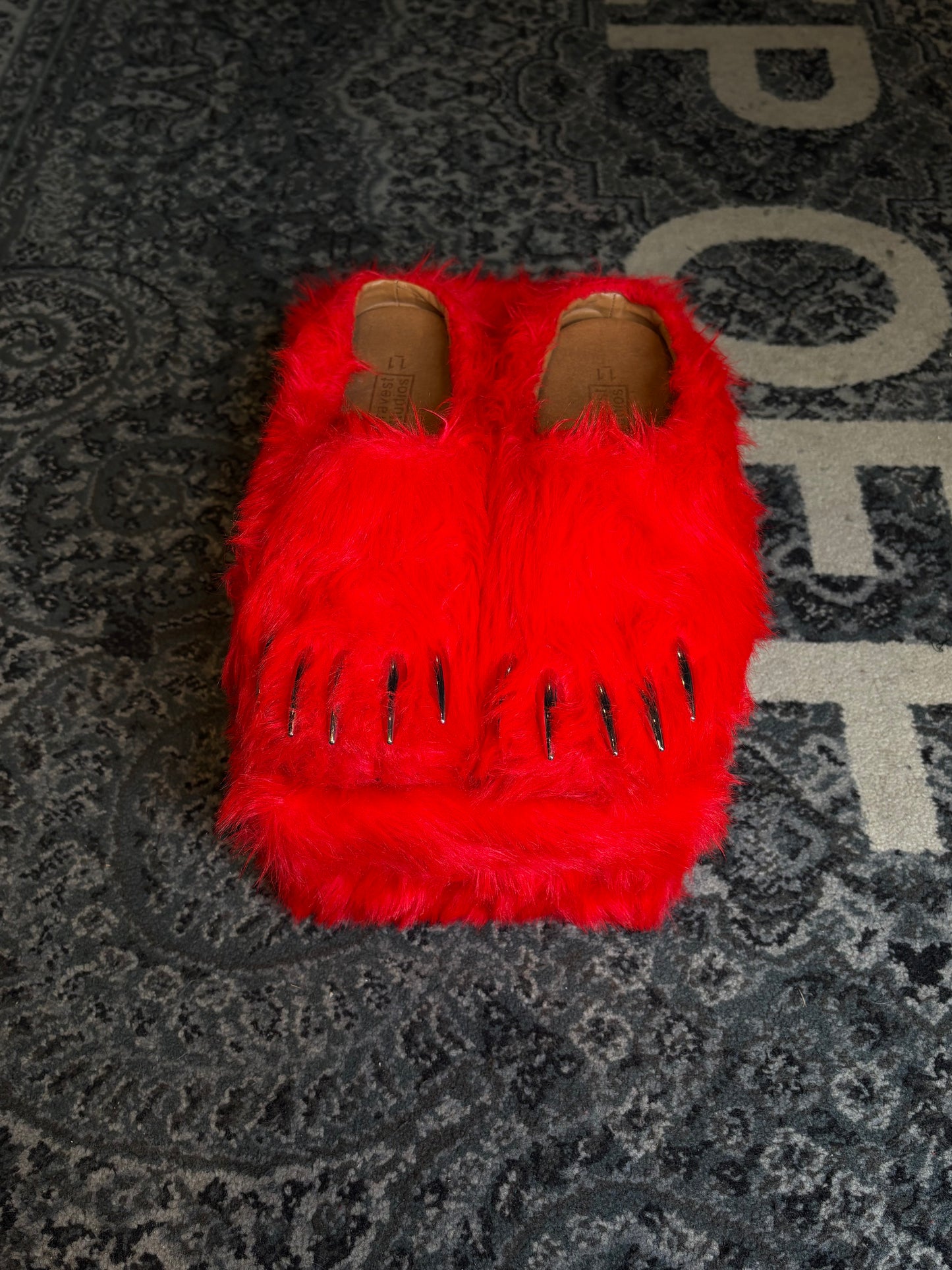 Bravest Studios Bear Claw Mule “Red” Clean Og Size 11