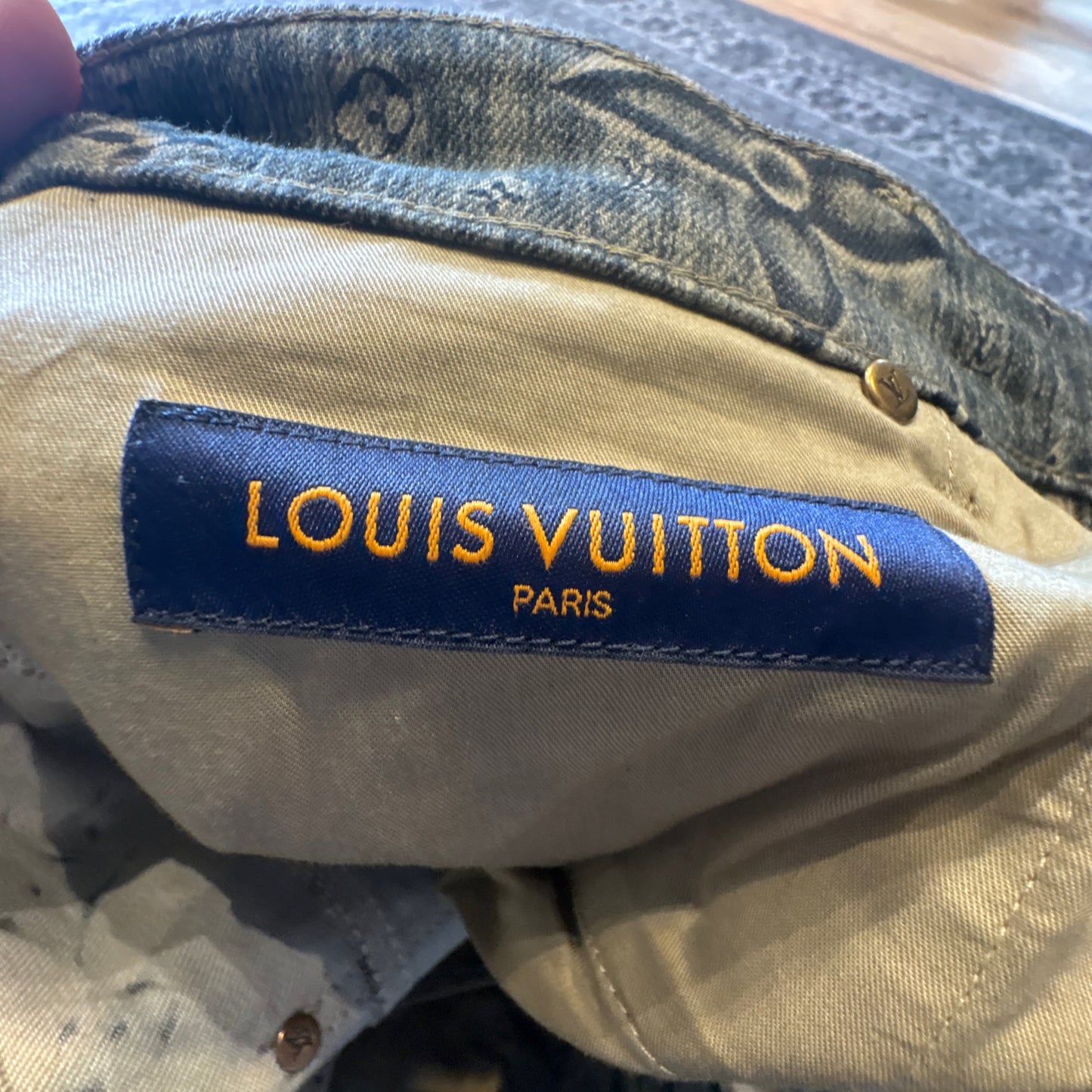 Louis Vuitton Monogram Jeans Size 34