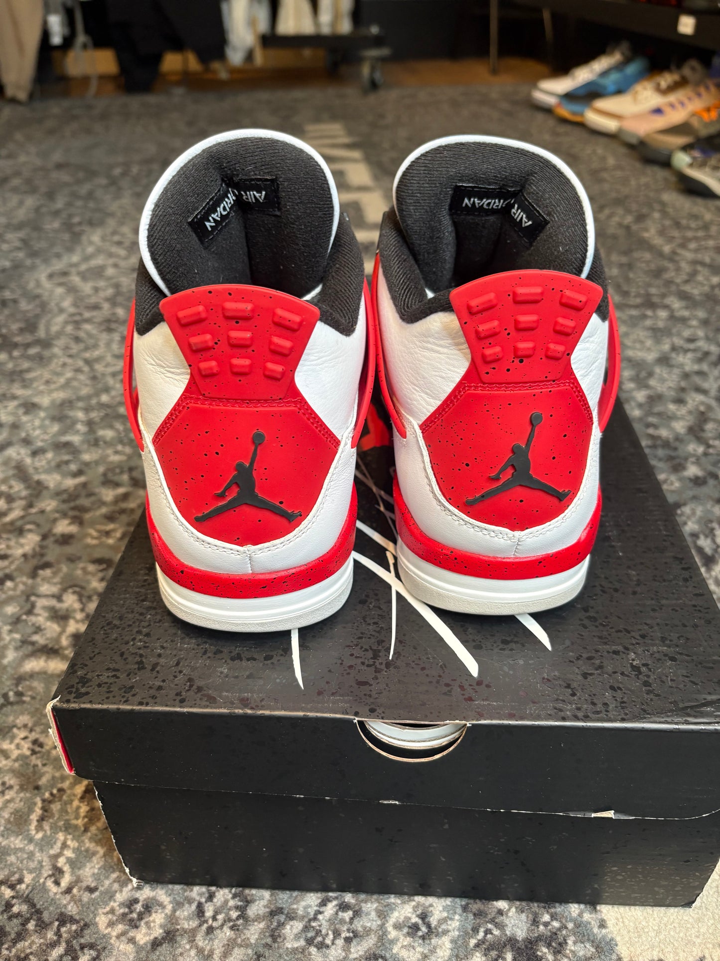 Jordan 4 Retro “Red Cement” Clean Og Size 12