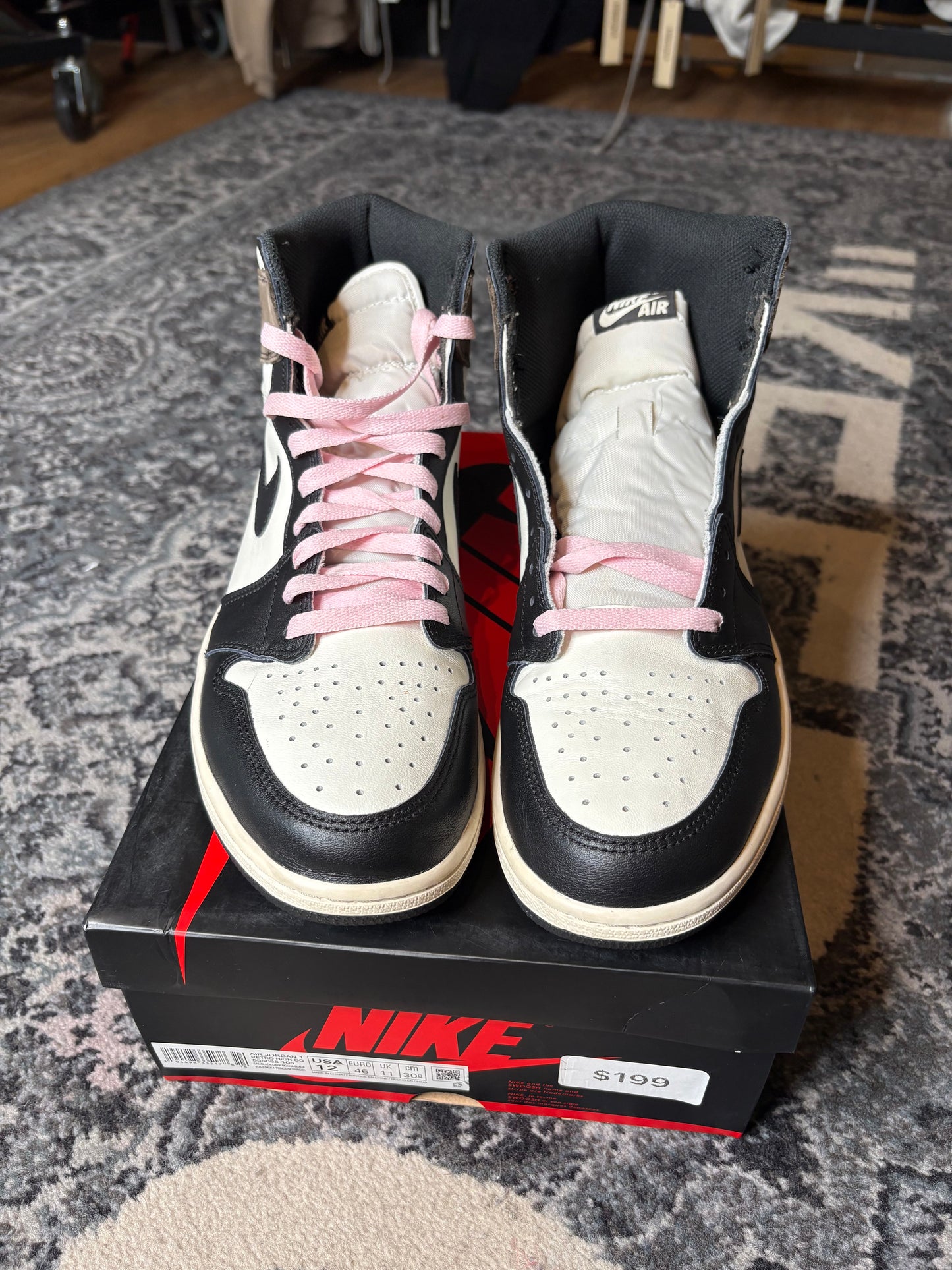 Jordan 1 Retro “Dark Mocha” Clean Og Size 12