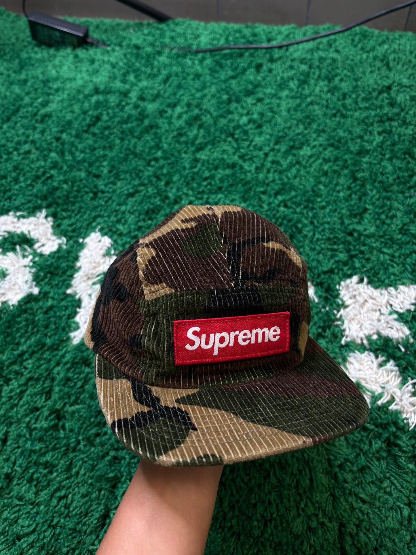 Supreme Camo Camp Hat