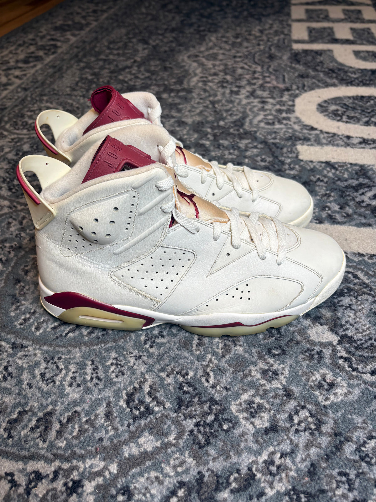 Jordan 6 Retro “Maroon” Po Nb Size 11
