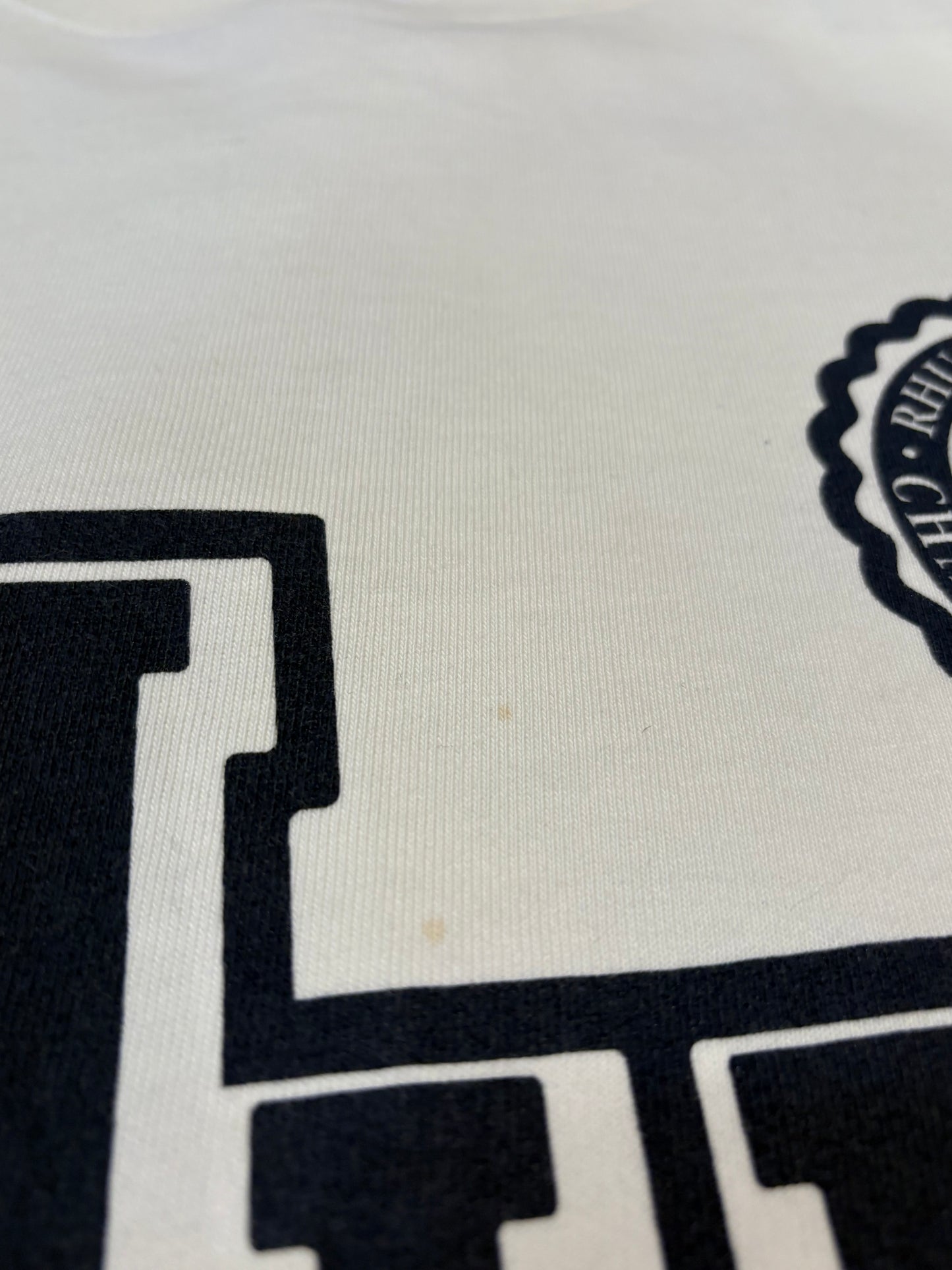 Rhude Tee White/Navy Size XL