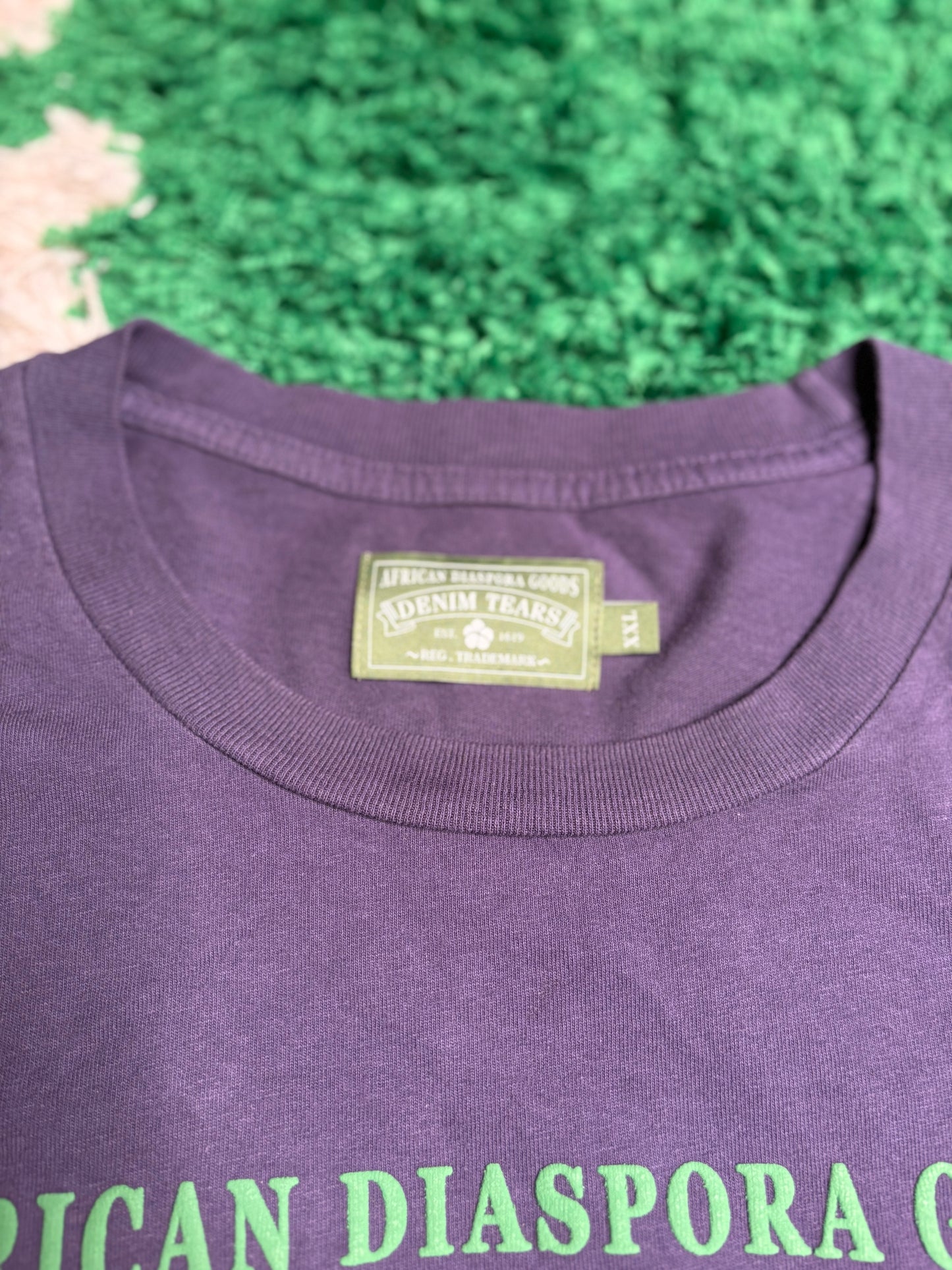 Denim Tears Purple Tee DS Size XXL