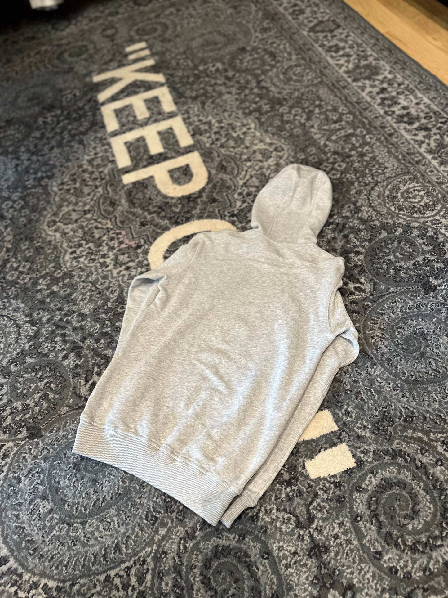 CDG Hoodie Gray Size Small