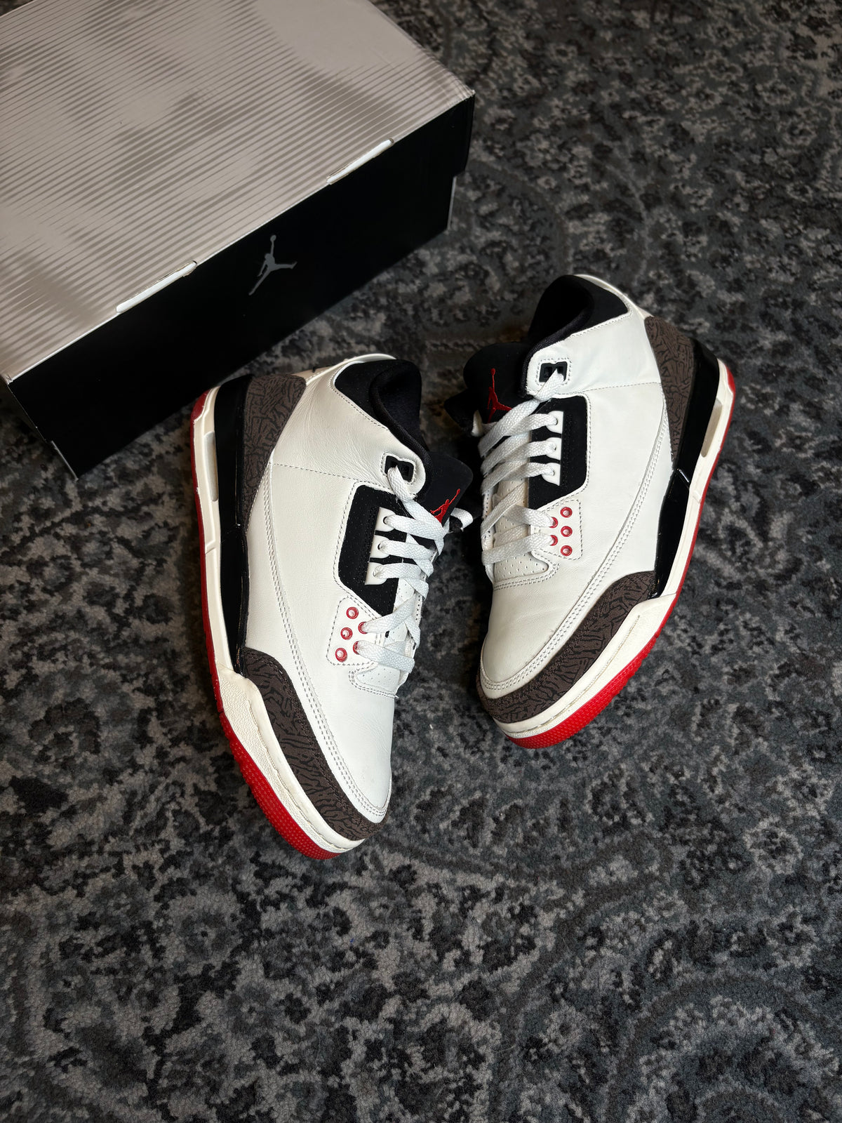 Jordan 3 Retro “Worlds Best Dad” Clean Og Size 7Y