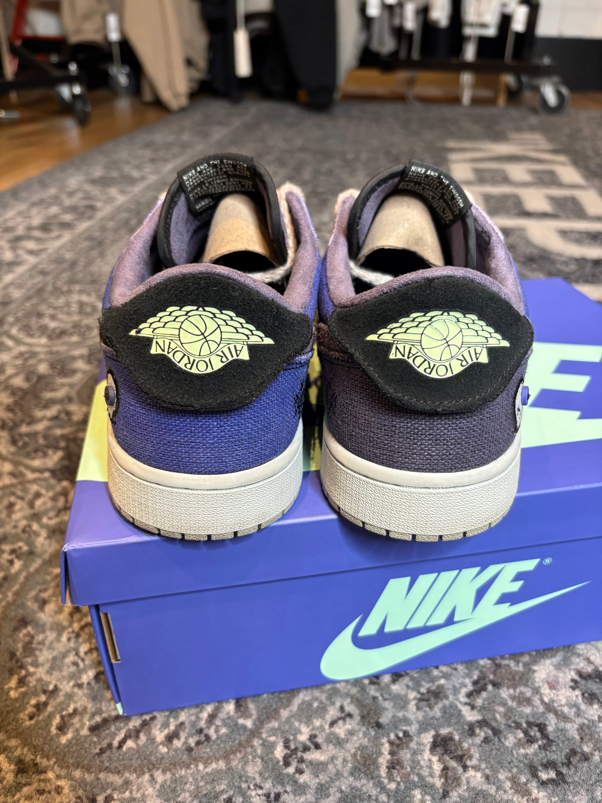 Jordan 1 Retro Low “Zion Williamson Voodoo Alternate” Clean Og Size 12