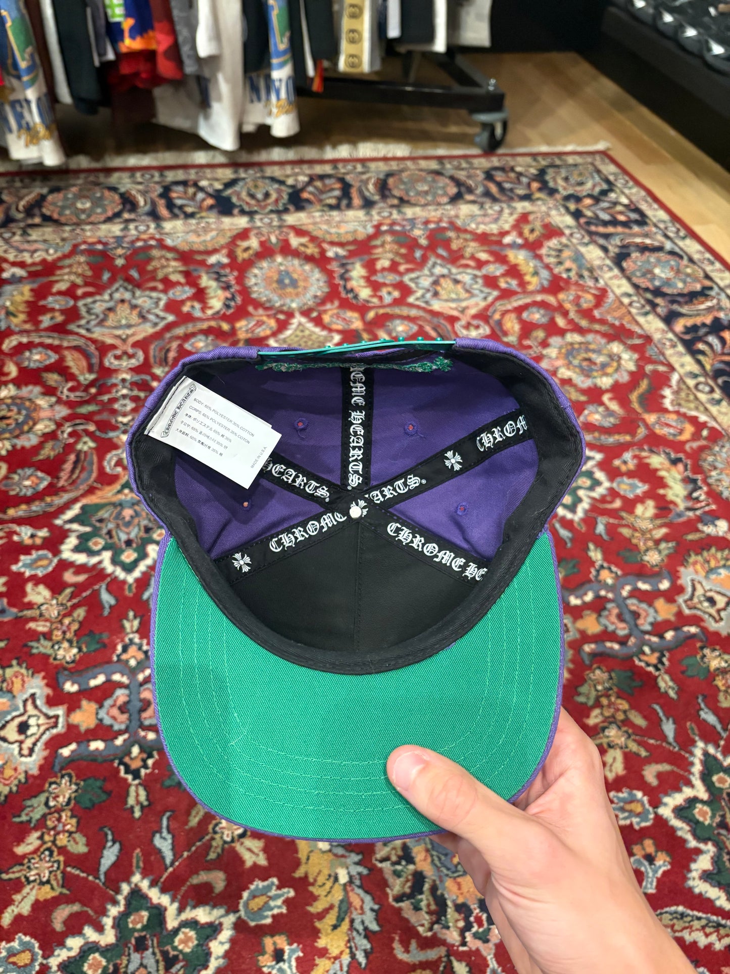 Chrome Hearts Purple/Green Hat