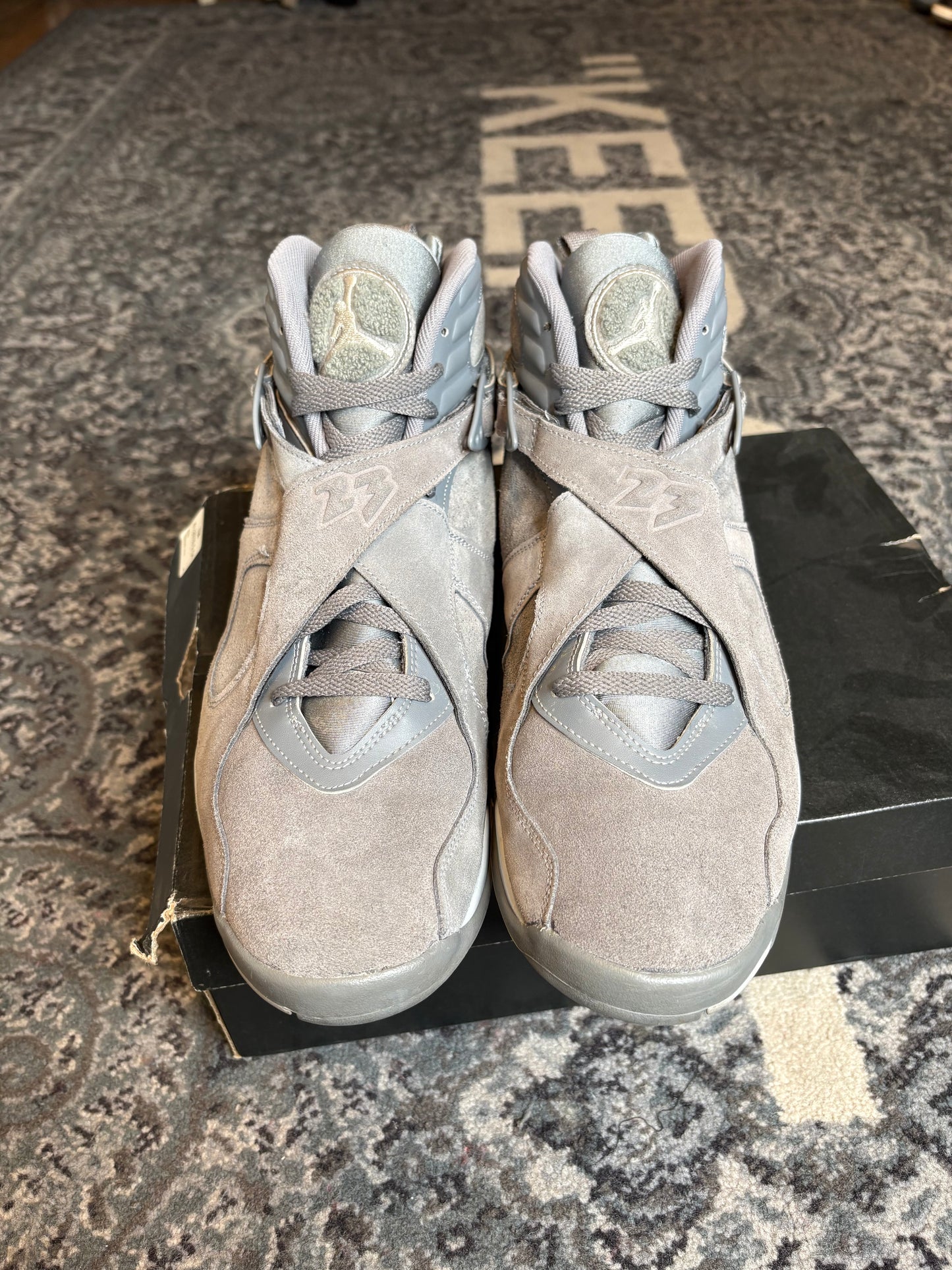 Jordan 8 Retro “Cool Grey” Clean Og Size 13