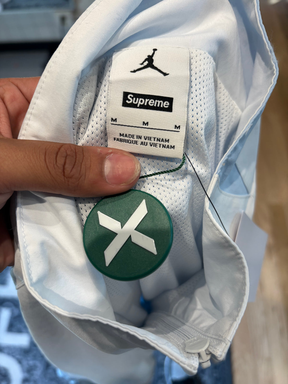 Supreme Jordan Track Jacket Ds Size M