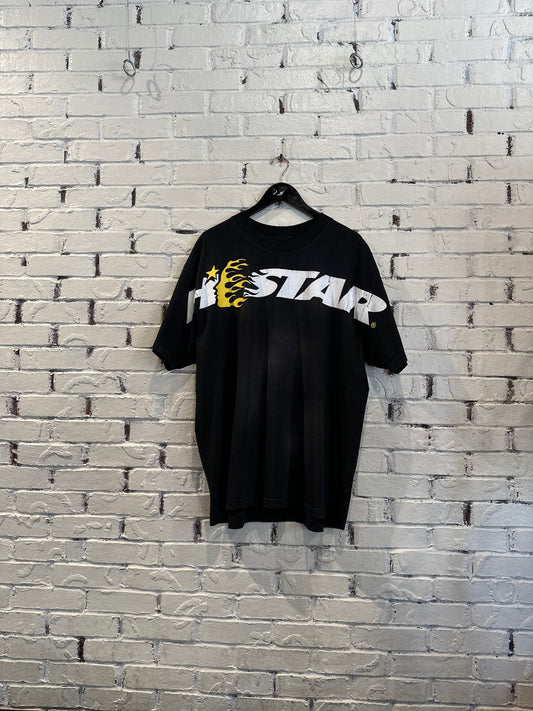 Hellstar Studios Cartoon Logo T-shirt Black Gently Used Size XL