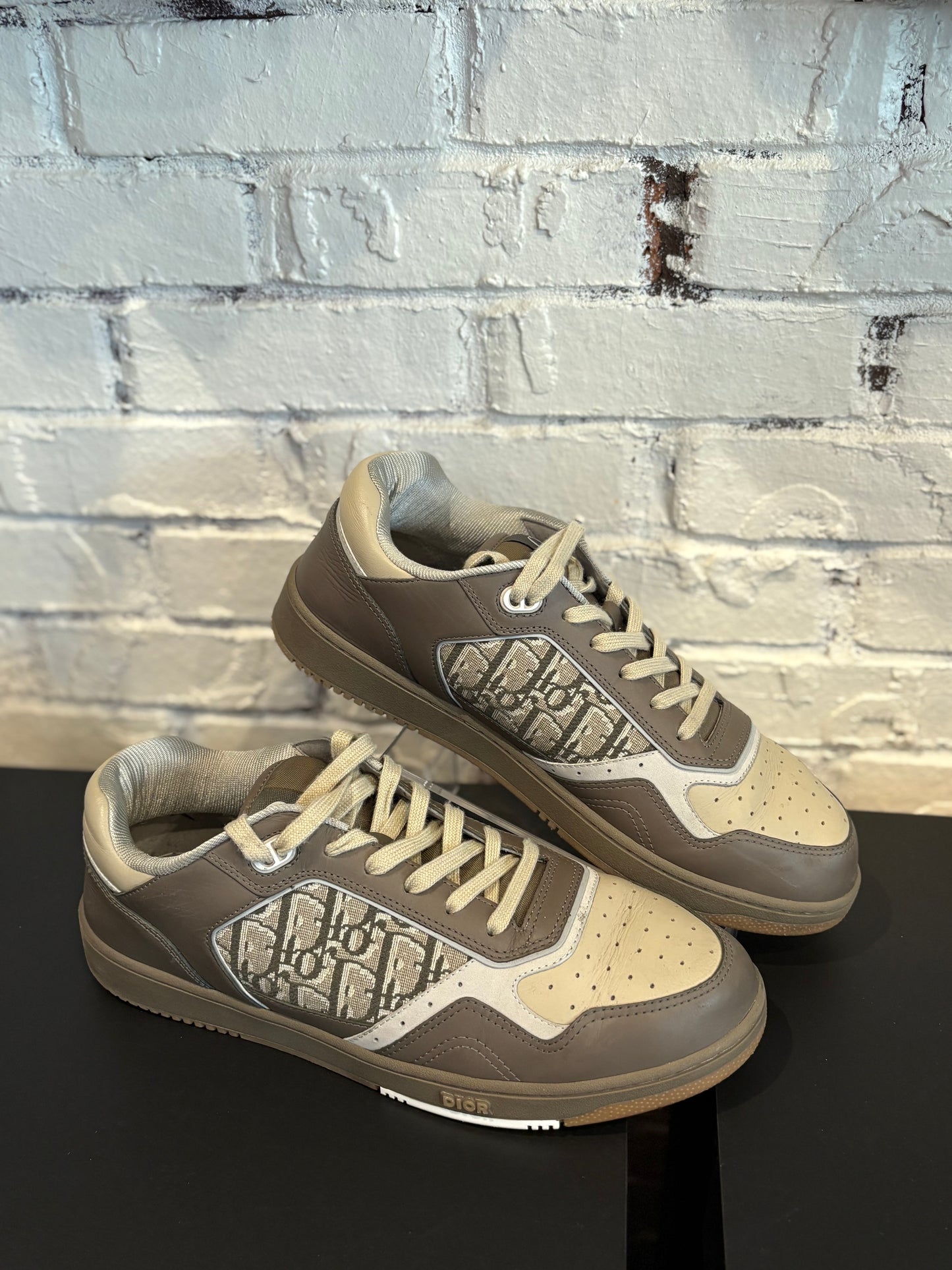 Dior Gray Monogram Sneakers Clean OG Size 45