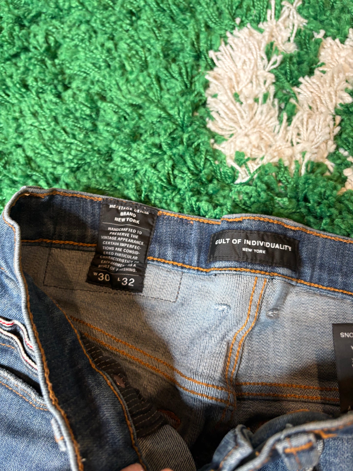 Cult Jeans Animal Print Size 30