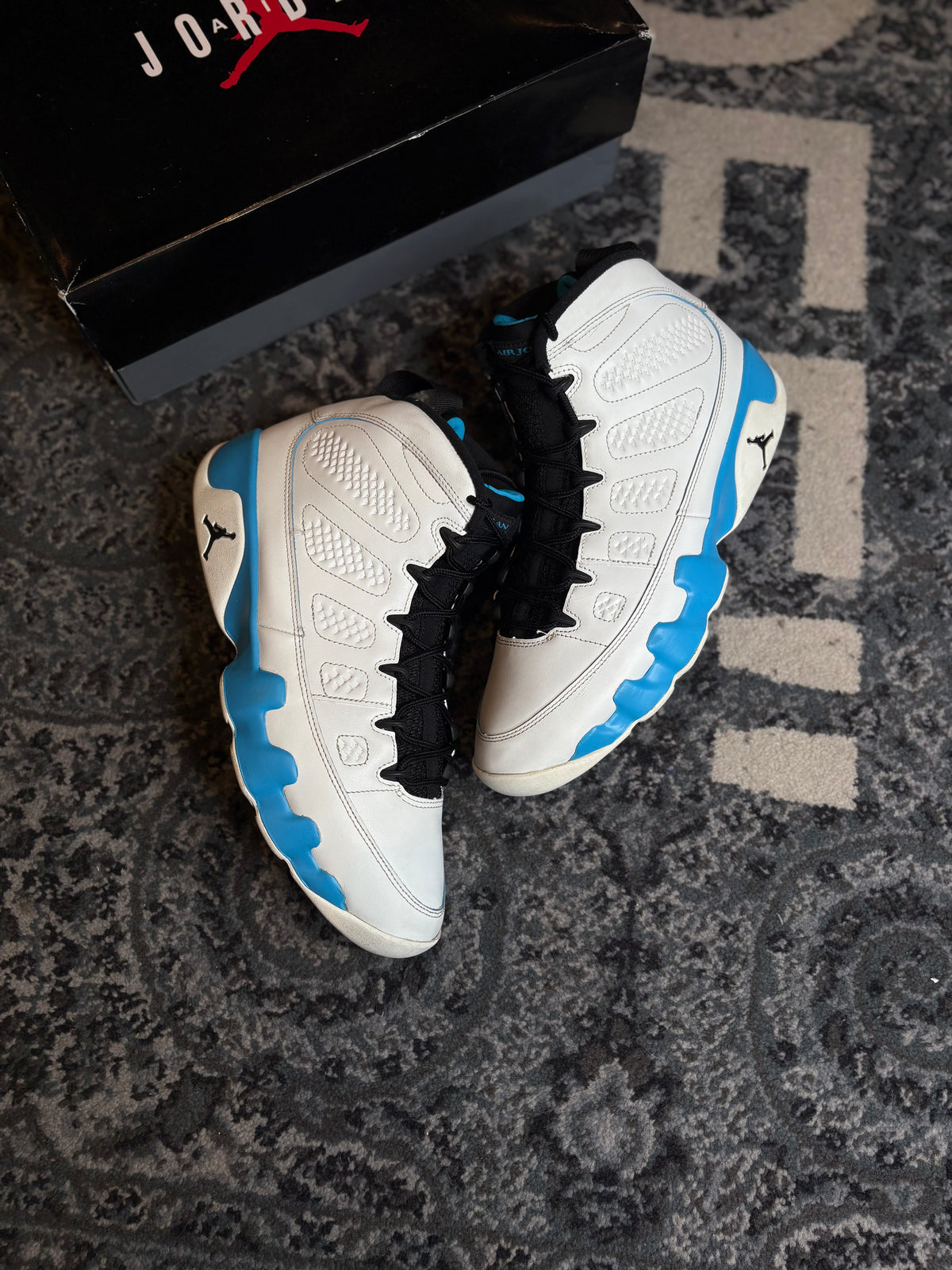 Jordan 9 Retro “Powder Blue” Clean Og Size 12