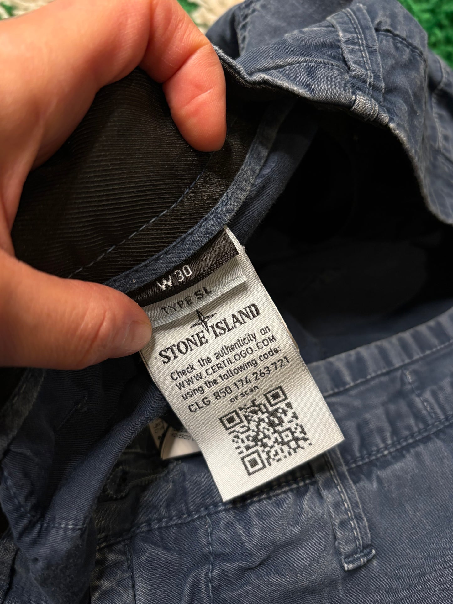 Stone Island Navy Utility Pants Size 30