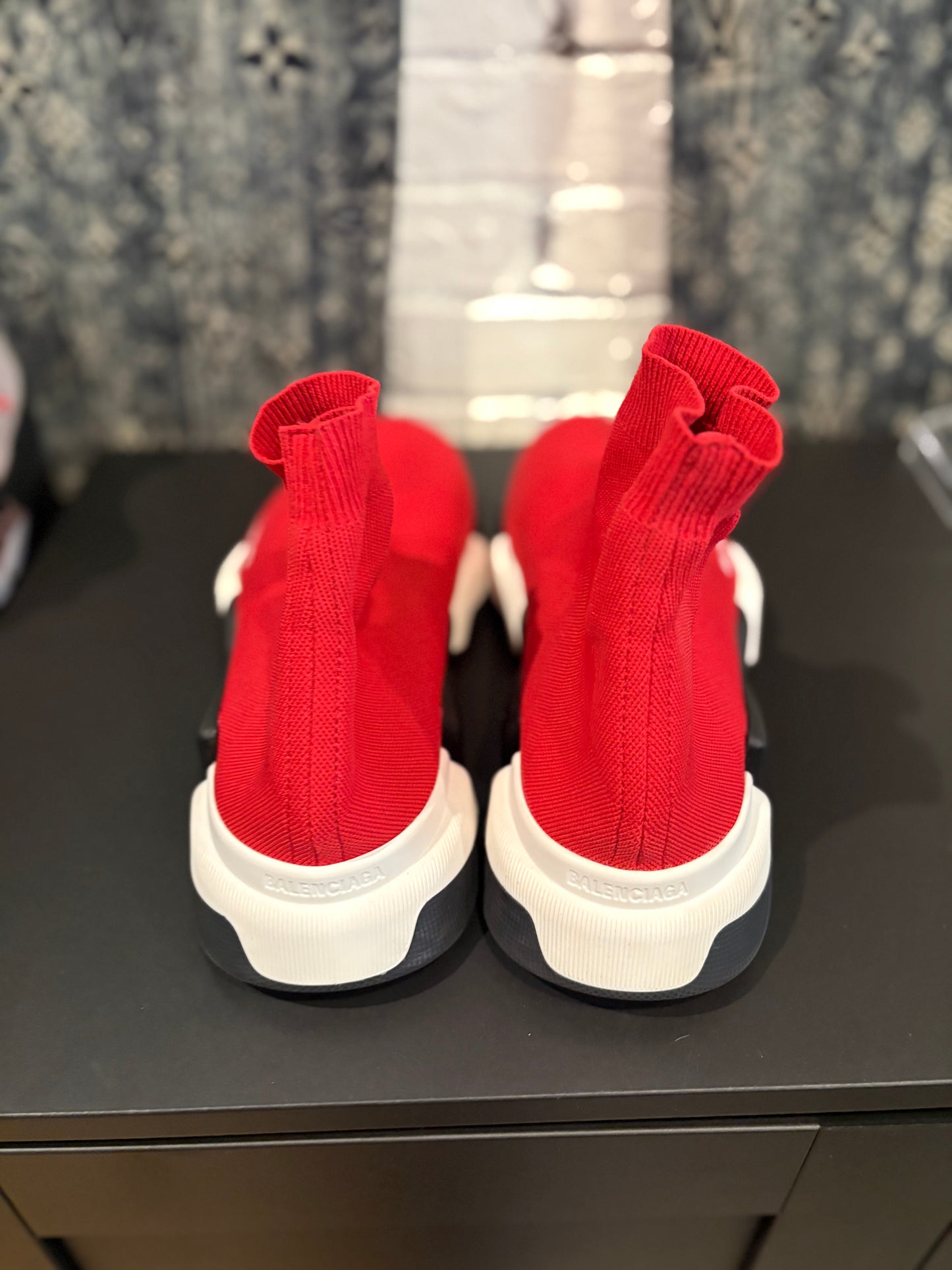 Balenciaga Speed Trainer “Red” CLEAN NB SIZE 11.5(45EU)