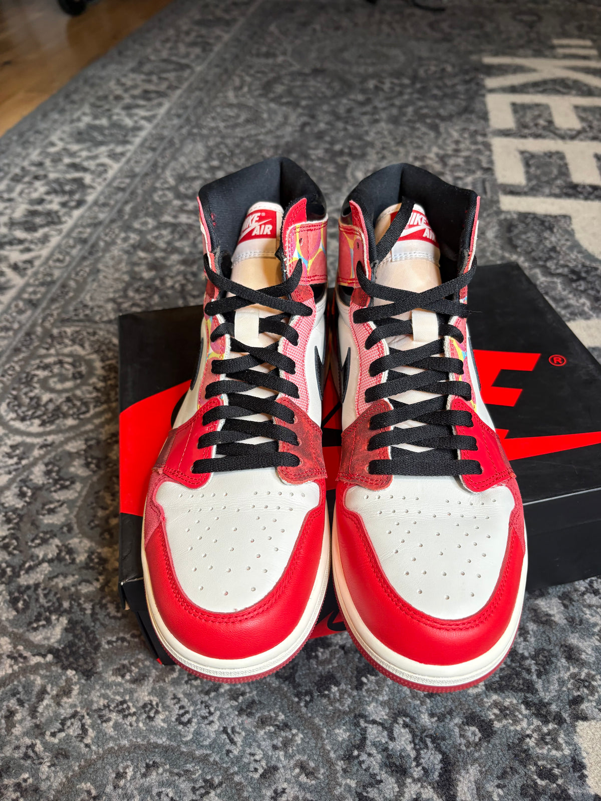 Jordan 1 Retro “Spider Man Across The Spider Verse” Clean Og Size 11