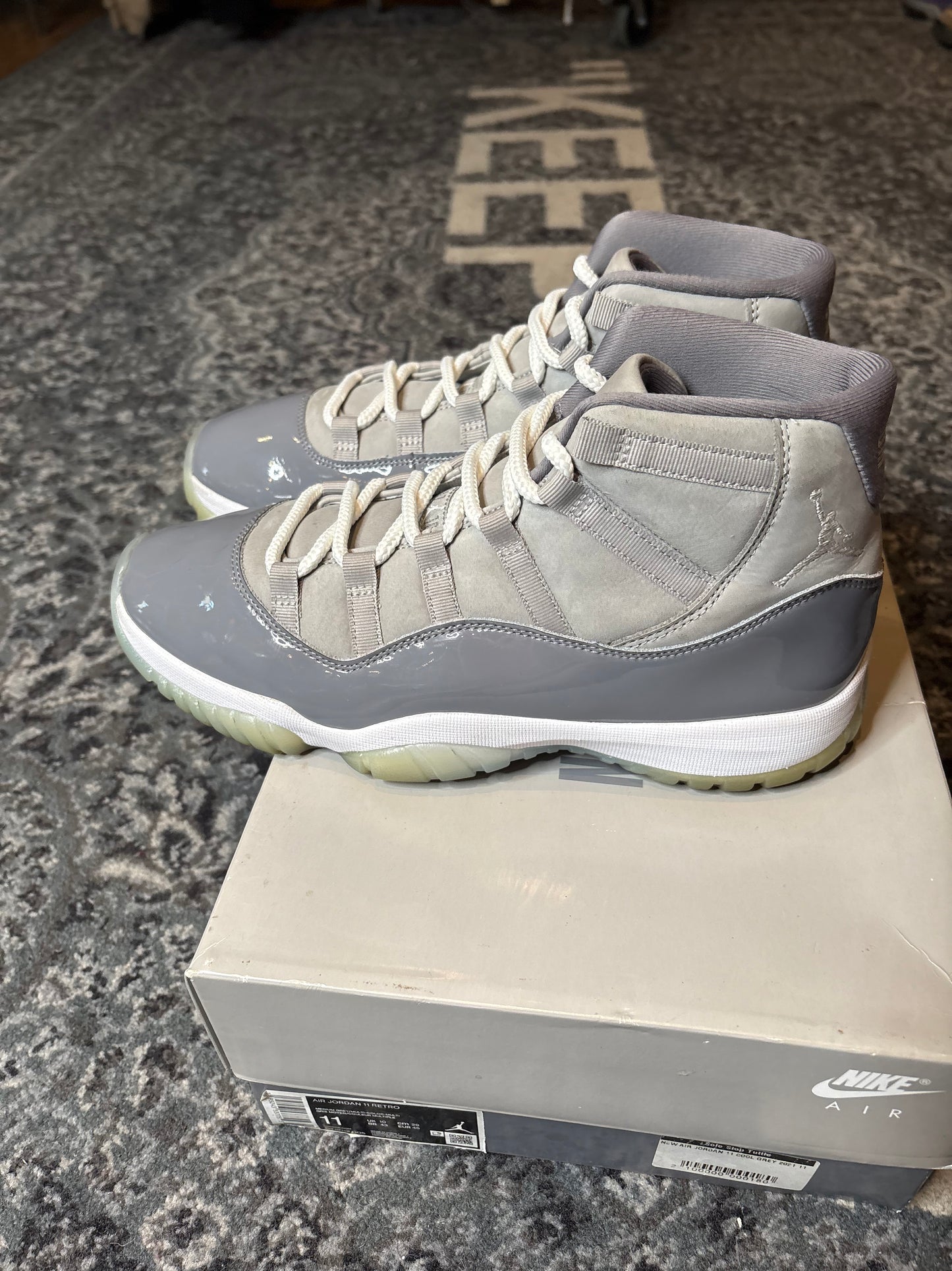 Jordan 11 Retro “Cool Grey” Clean Og Size 11