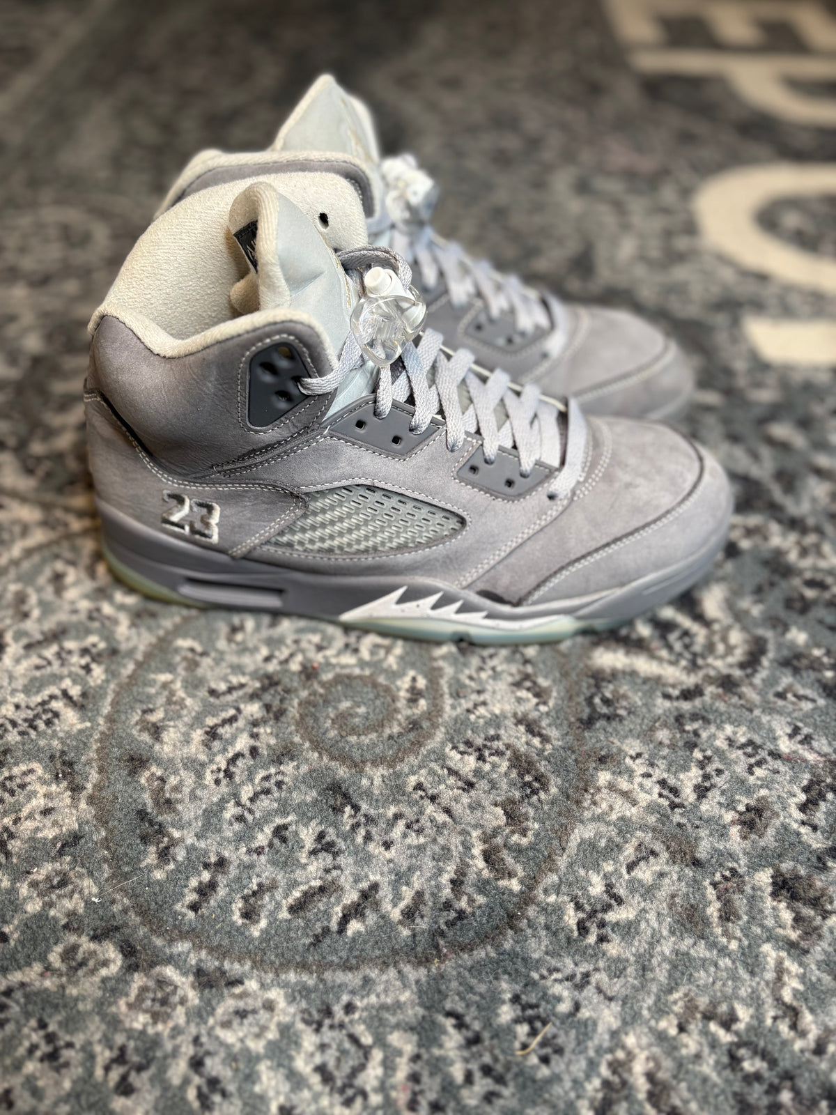 Jordan 5 Retro “Wolf Grey” Po Nb Size 8.5
