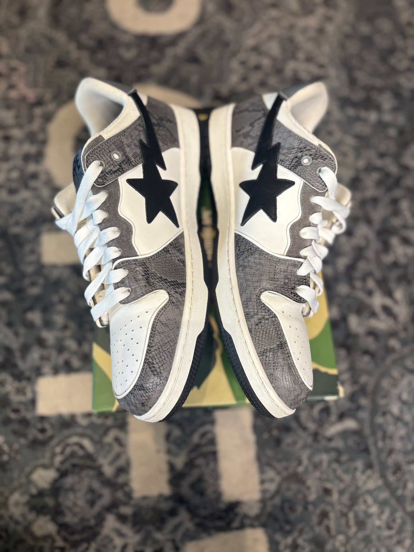 Bape Sk8 Sta “Black Snake” Clean OG Sz 13
