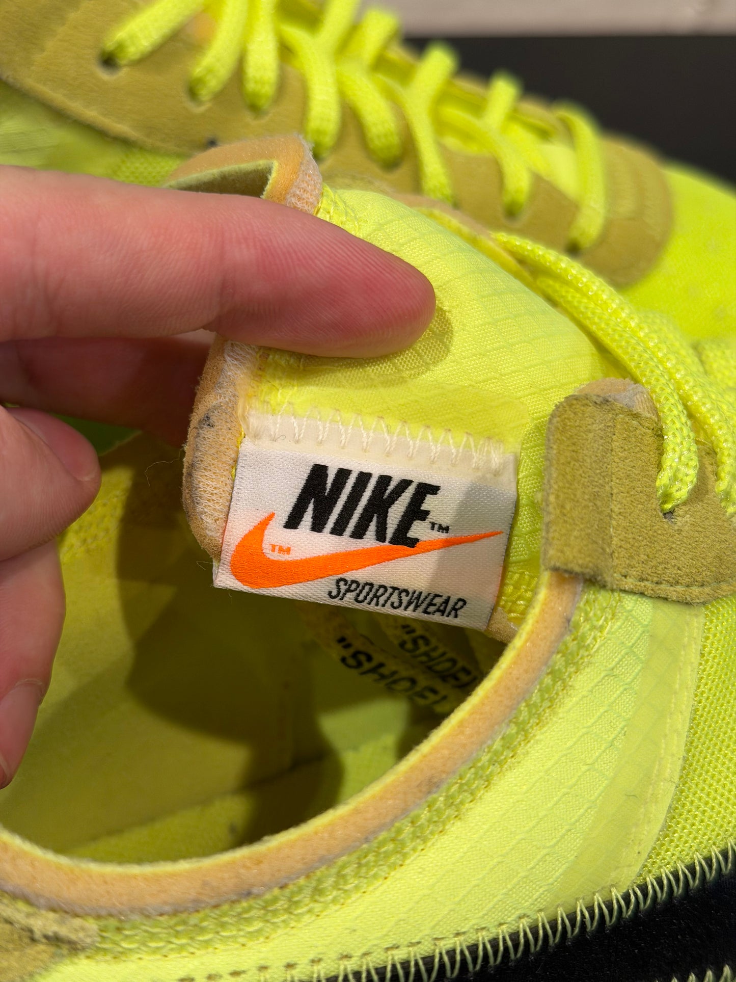 AF1 Off-White Volt Clean NB Size 11