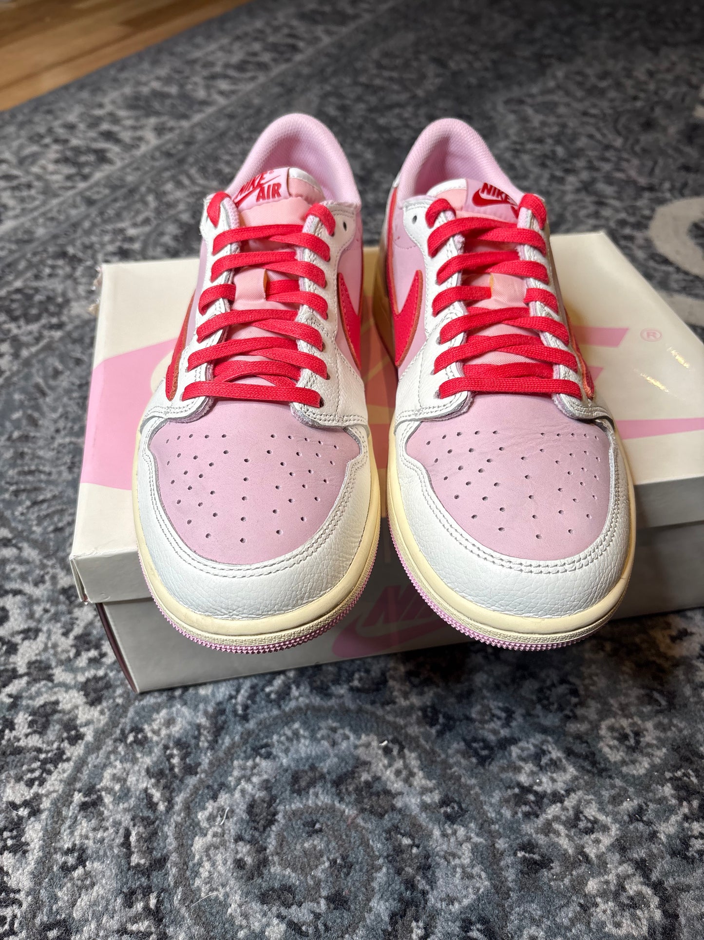 Jordan 1 Retro Low “Travis Scott Tropical Pink”