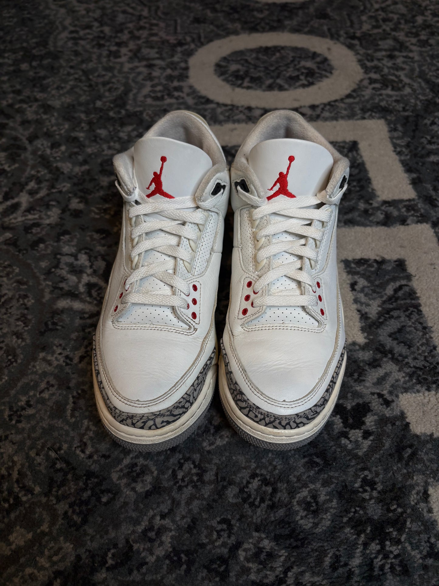 Jordan 3 Retro “White Cement” Clean Nb Size 9