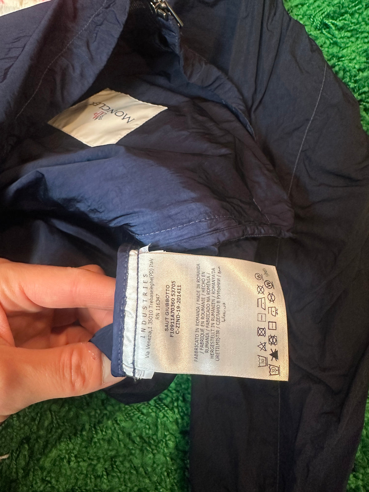 Moncler Saut Tie Dye Windbreaker Size Medium