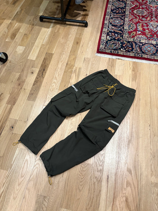 Rhude Olive Cargo Joggers Size XXL