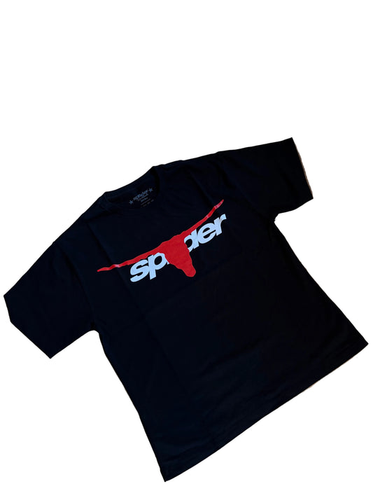 Sp5der TX Flag Tee Black DS